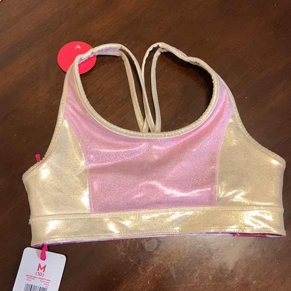 Justice Other - JUSTICE SPORT BRA (GIRL) REVERSIBLE - NWT